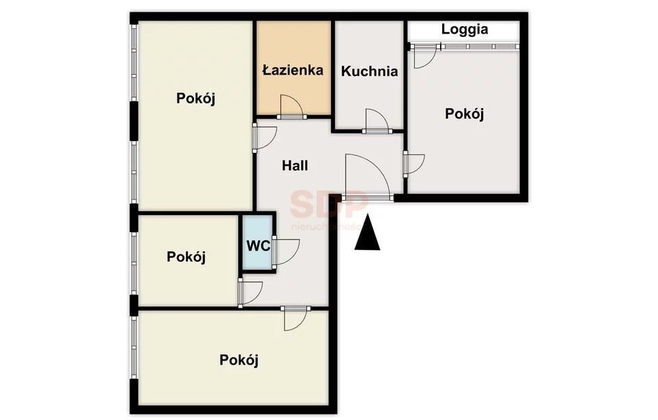 4 pokoje, apartament 80,30 m², piętro 1, oferta nr , 41265, Warszawa, Mokotów, Mokotów, Langego Oskara