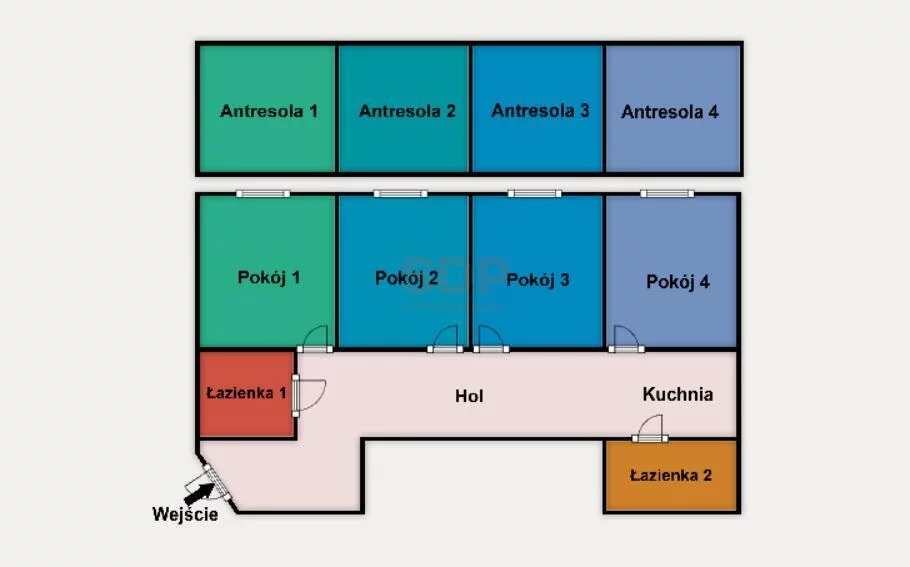 4 pokoje, mieszkanie 65,00 m², piętro 1, oferta nr , 39579, Łódź, Polesie, Polesie, Lipowa