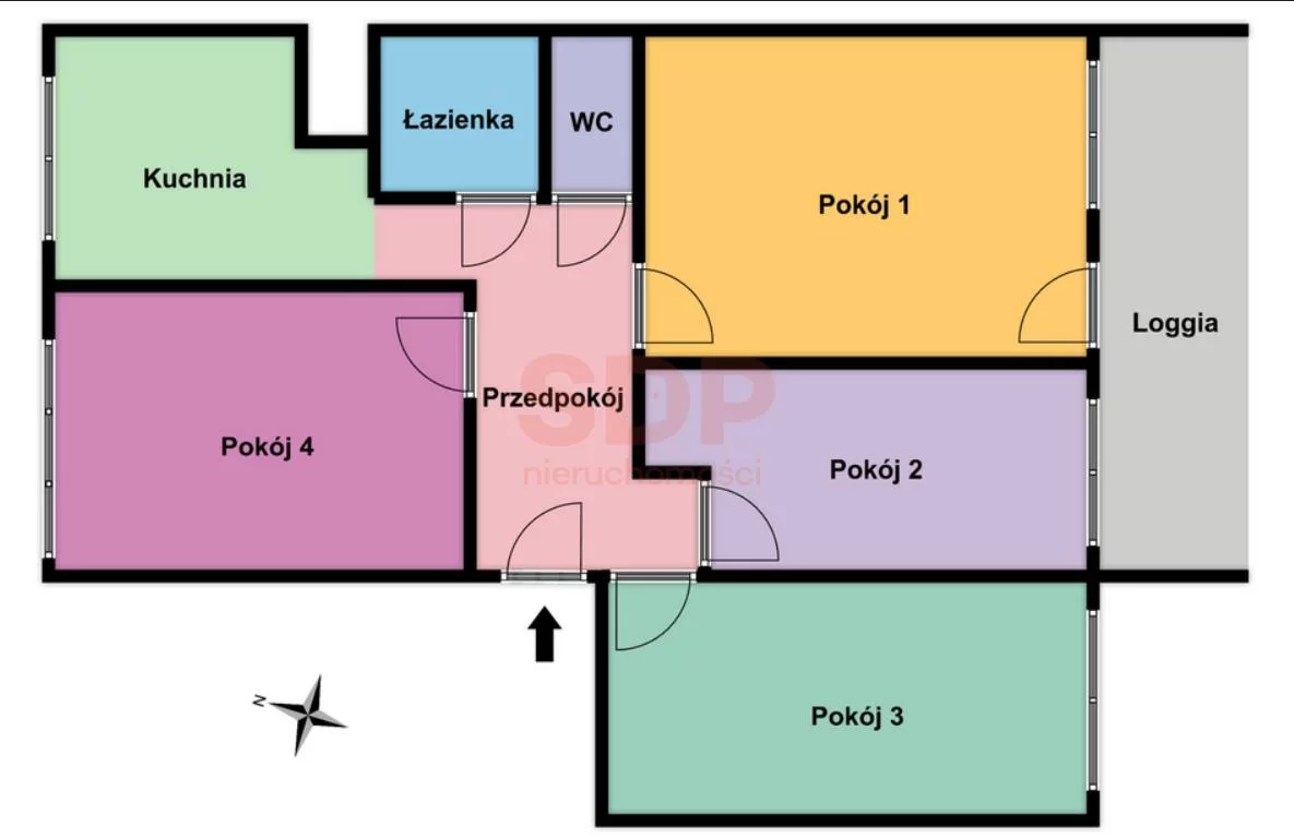 Mieszkanie na sprzedaż, 69,40 m², 4 pokoje, parter, oferta nr 37784