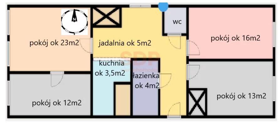 Mieszkanie czteropokojowe 85,10 m², Wrocław, Fabryczna, Pereca Icchaka Lejba, Sprzedaż