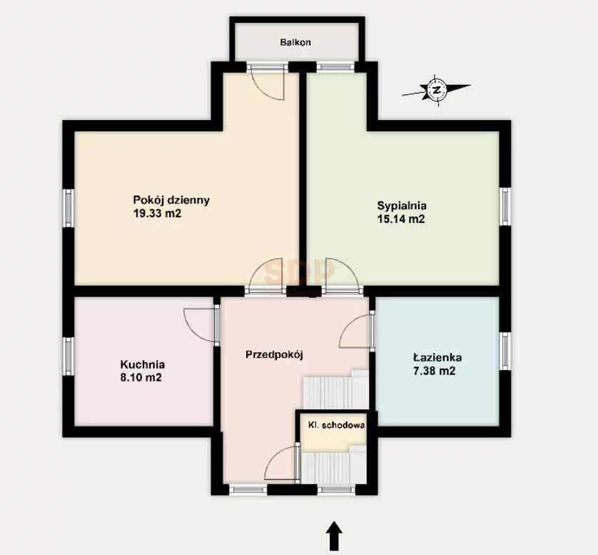 4 pokoje, mieszkanie 87,69 m², piętro 1, oferta nr , 42454, Wrocław, Fabryczna, Pionierska