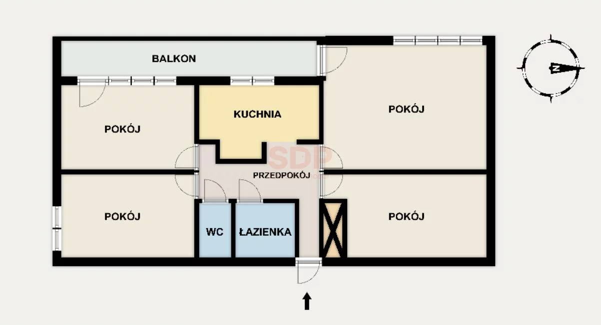 4 pokoje, apartament 71,00 m², piętro 4, oferta nr , 42671, Warszawa, Ochota, Ochota, Raszyńska