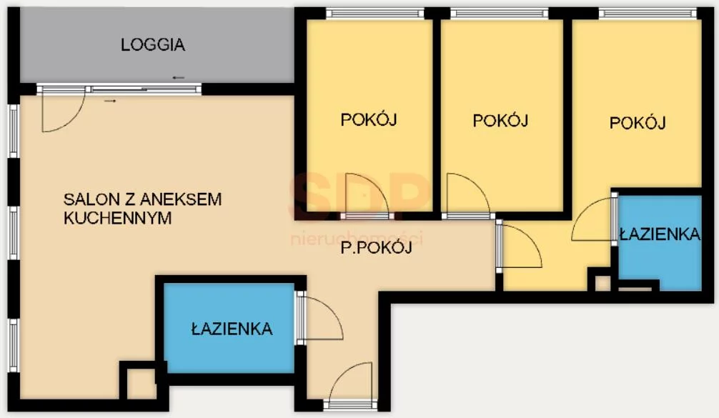 Mieszkanie na sprzedaż, 81,46 m², 4 pokoje, 9 piętro, oferta nr 36846