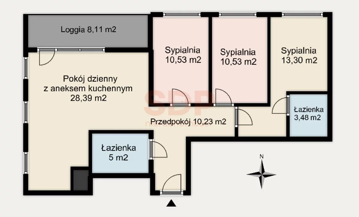 Mieszkanie na sprzedaż, 81,64 m², 4 pokoje, 9 piętro, oferta nr 37426