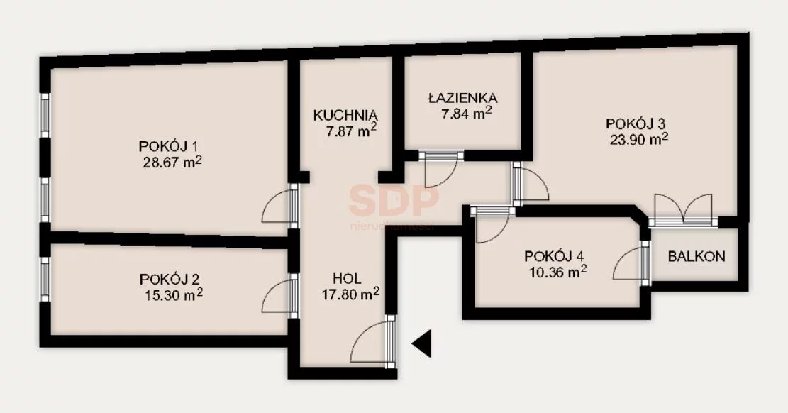 4 pokoje, mieszkanie 111,74 m², piętro 3, oferta nr , 41771, Wrocław, Stare Miasto, gen. Karola Kniaziewicza