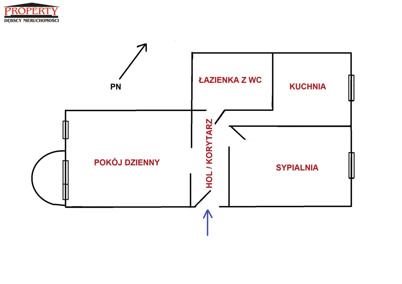 2 pokoje, mieszkanie 49,00 m², piętro 3, oferta nr , PRO-MW-10762-3, Łódź, Górna, Górna, Białostocka