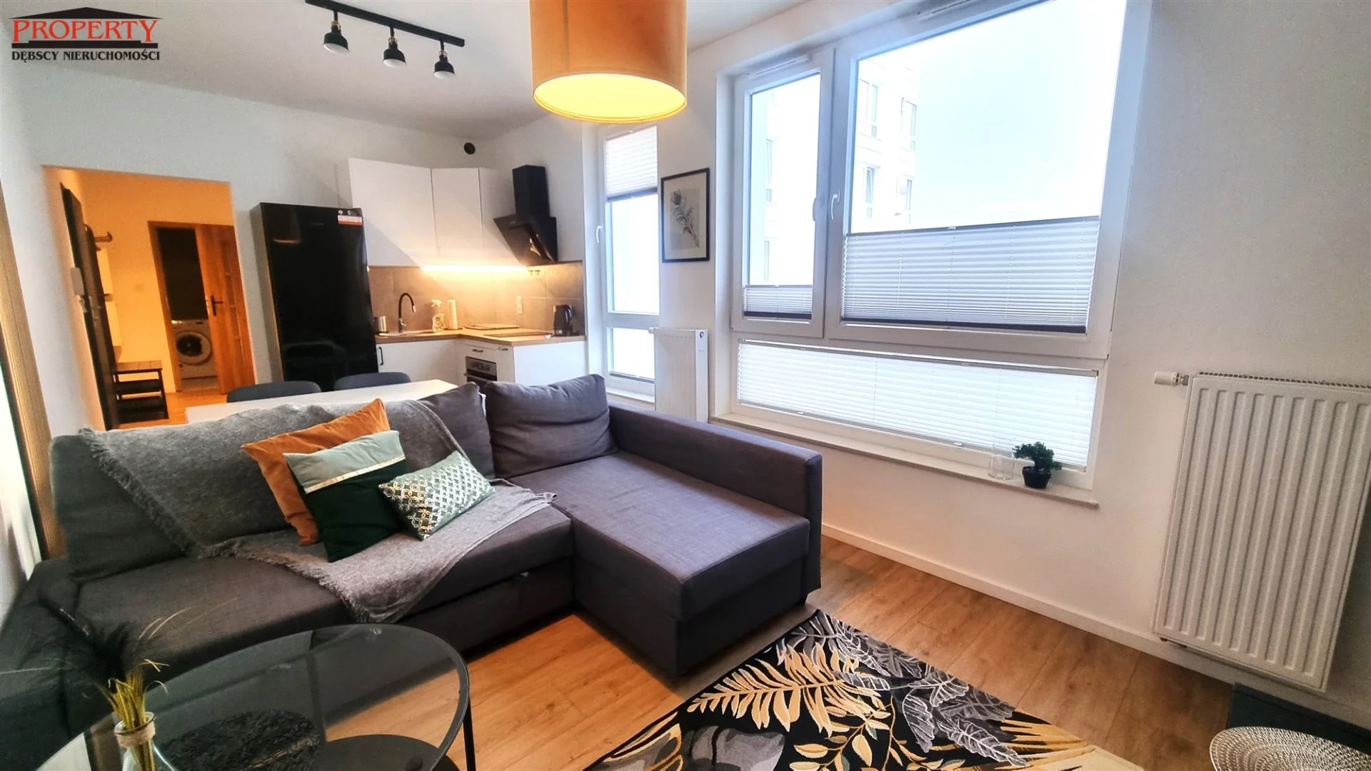 Mieszkanie dwupokojowe 38,50 m², Łódź, Śródmieście, ul. Zachodnia/Ogrodowa, Wynajem