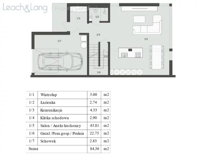 Dom i rezydencja 165,92 m², oferta nr , 7318, Niepołomice, Suszówka