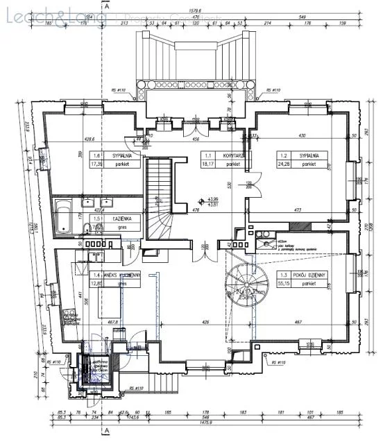 Biuro 135,87 m², oferta nr , 7990, Kraków, Grzegórzki, Chłopickiego Józefa