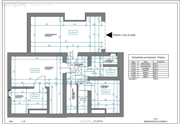 Biuro 222,00 m², oferta nr , 7672, Kraków, Krowodrza, Żabiniec