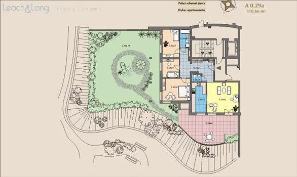 4 pokoje, mieszkanie 107,80 m², parter, oferta nr , 1379, Kraków, Podgórze, Ludwinowska