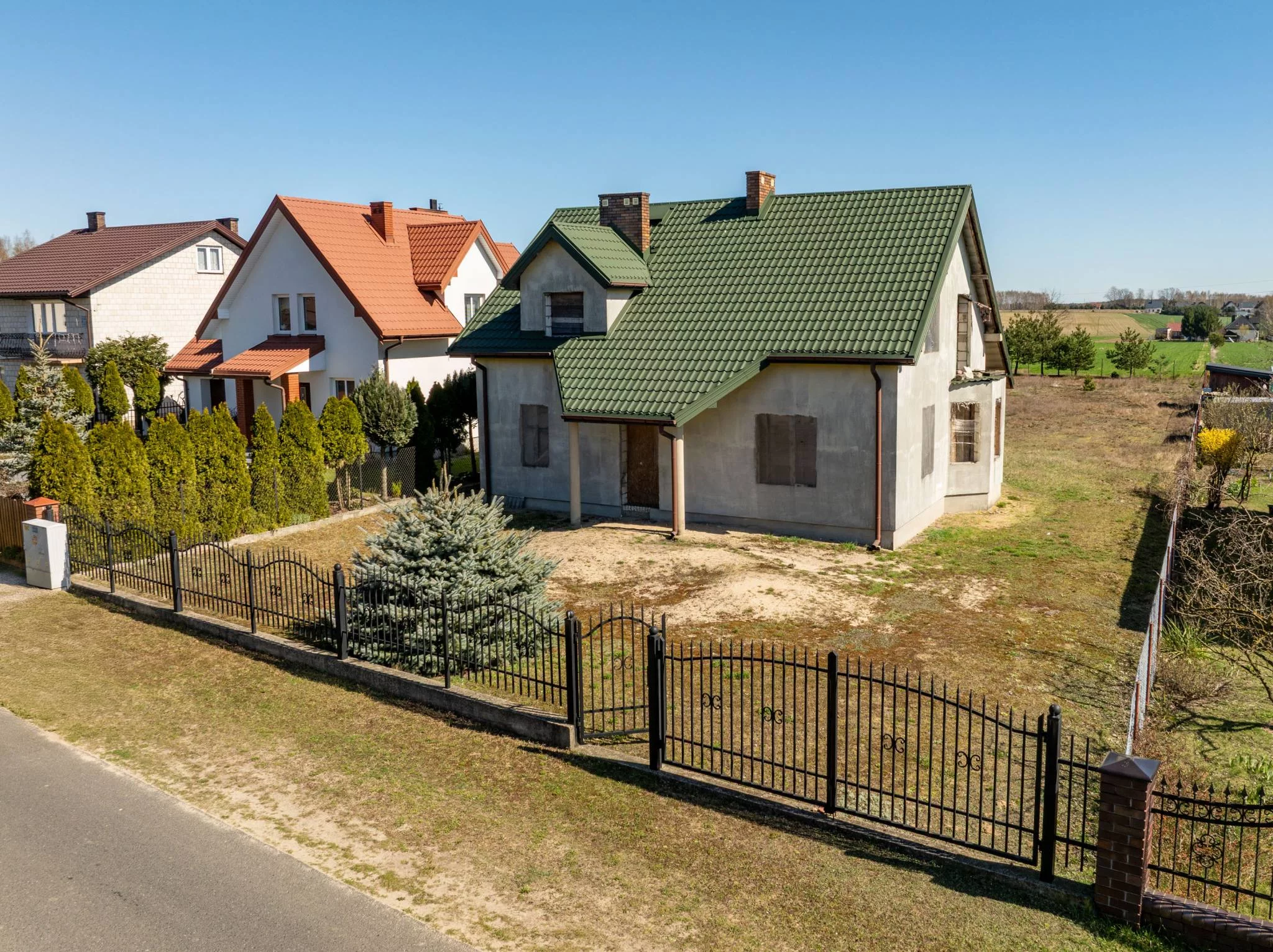 Dom wolnostojący 177,00 m², Skórzec, Sprzedaż