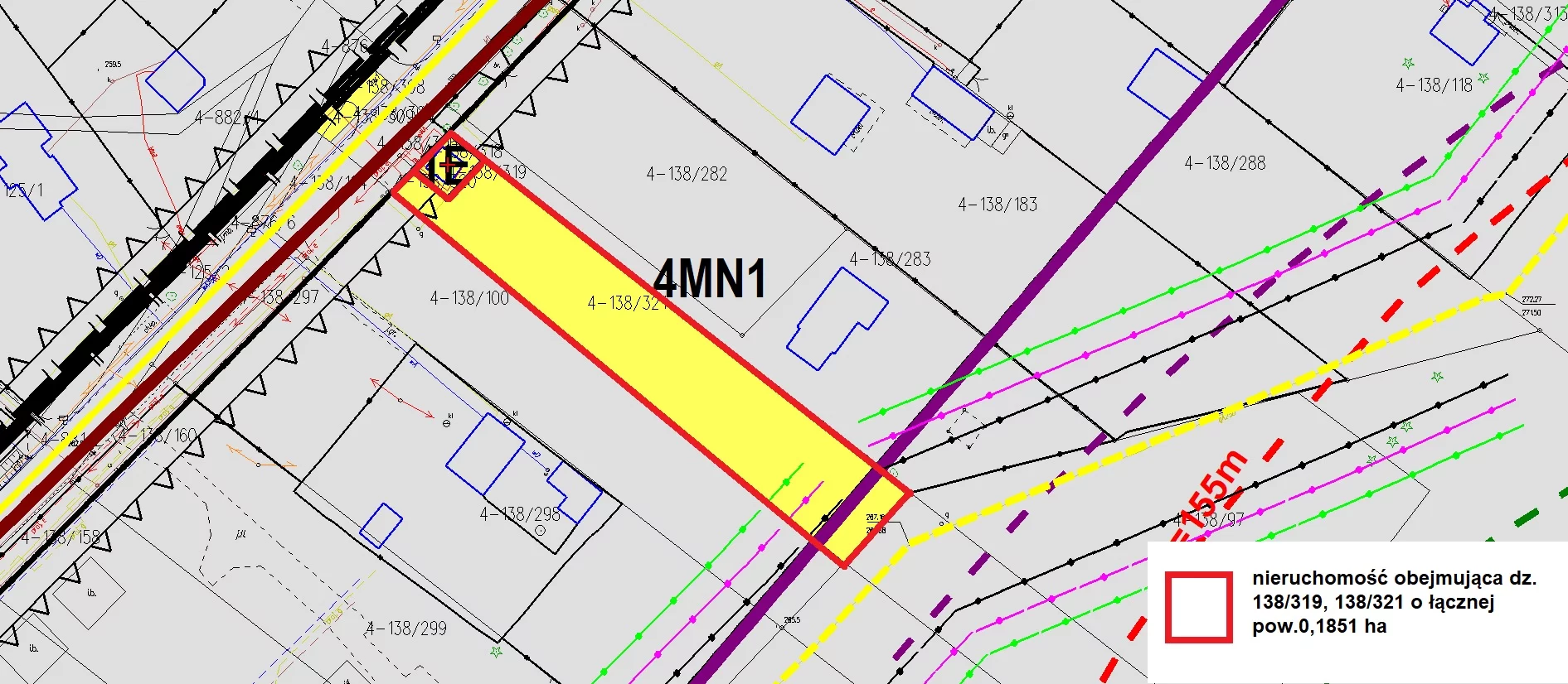 Działka 1 769,00 m², oferta nr , TTT-0001065, Chrzanów