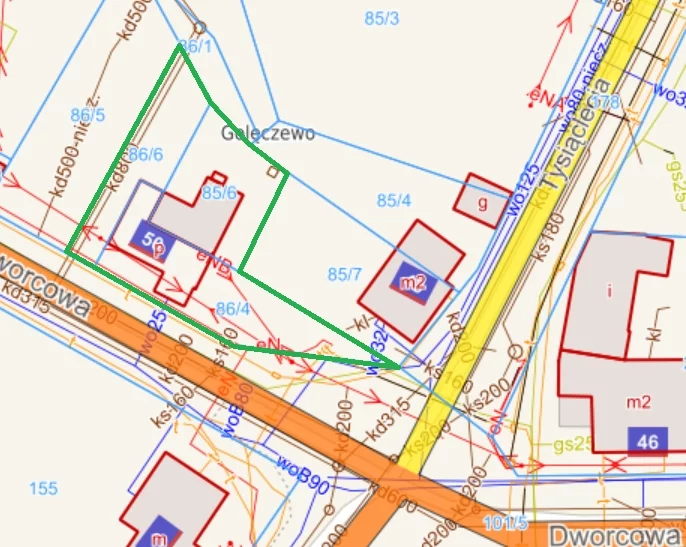 Działka 647,00 m², oferta nr , TTT-00001109, Golęczewo