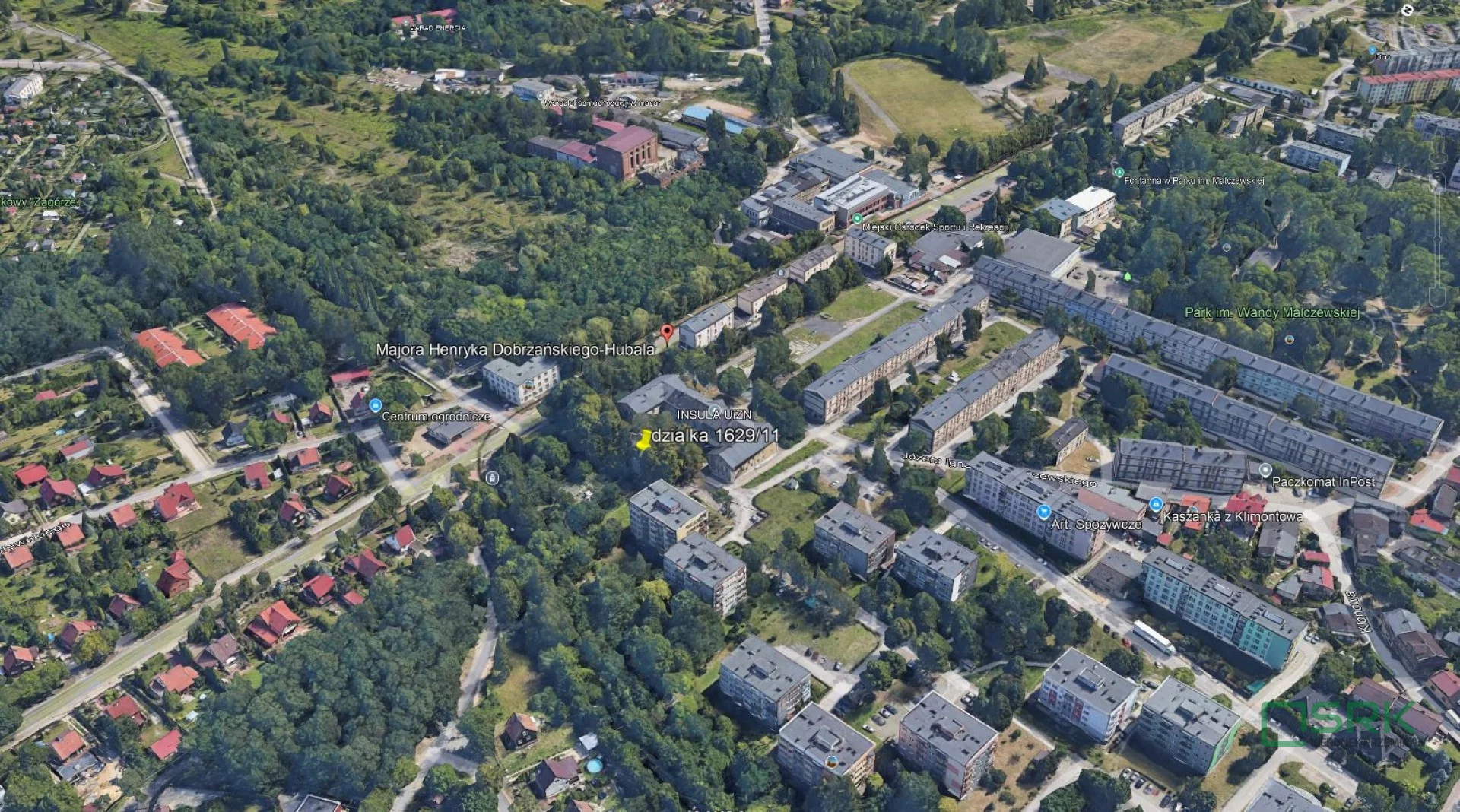 Działka 3 589,00 m², oferta nr , 4/3/09/2025, Sosnowiec, Kraszewskiego