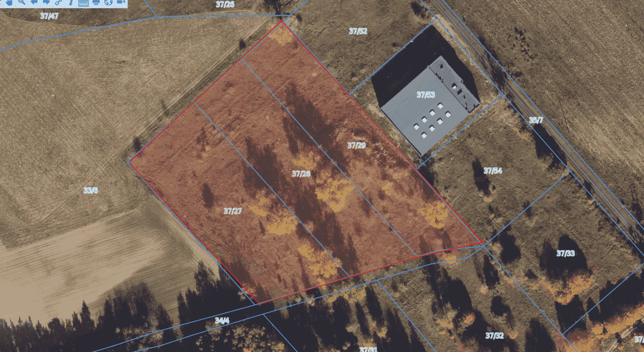 Działka 64 409,00 m², oferta nr , TTT-00000859, Niwy