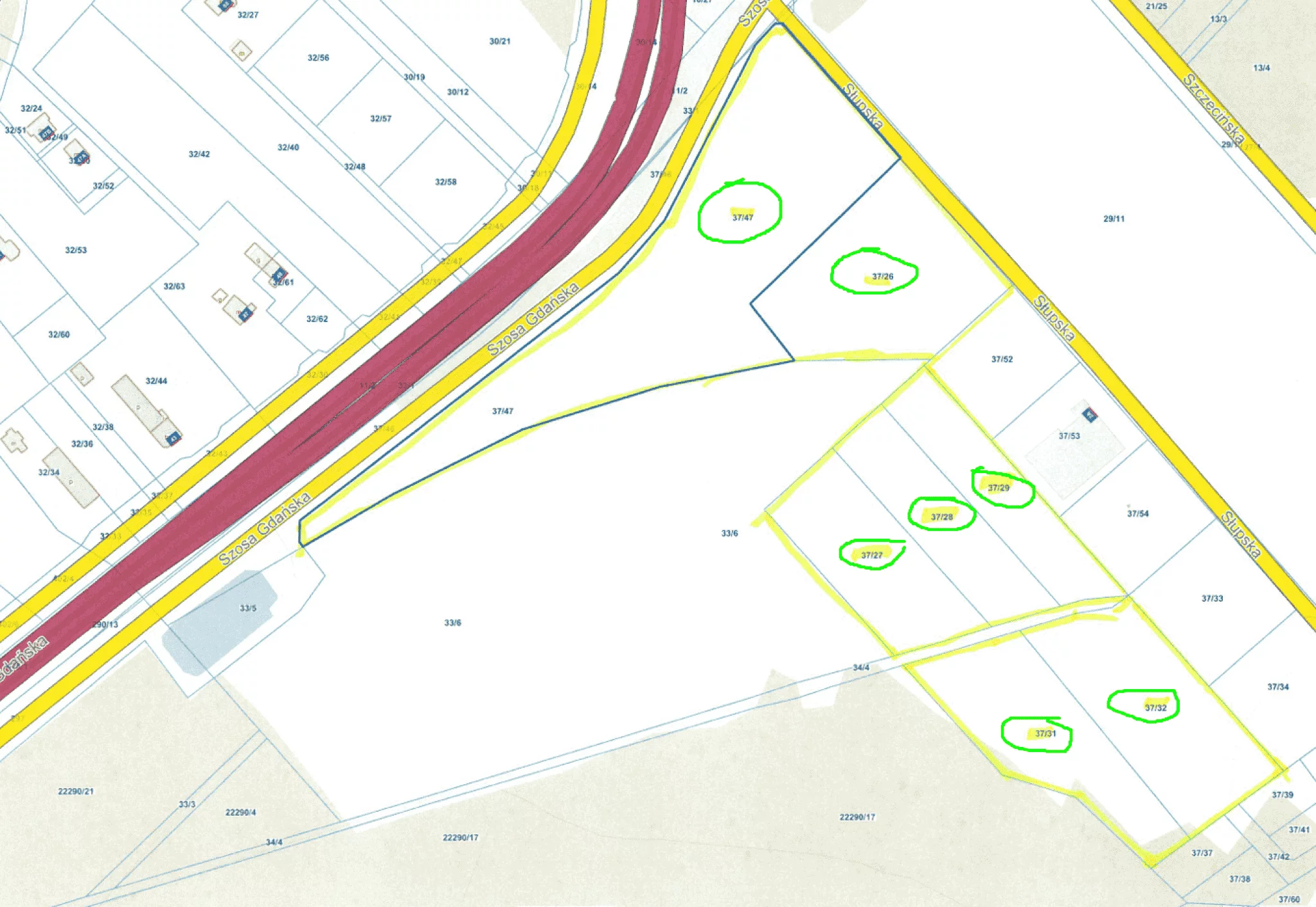 Działka 64 409,00 m², oferta nr , TTT-00000859, Niwy