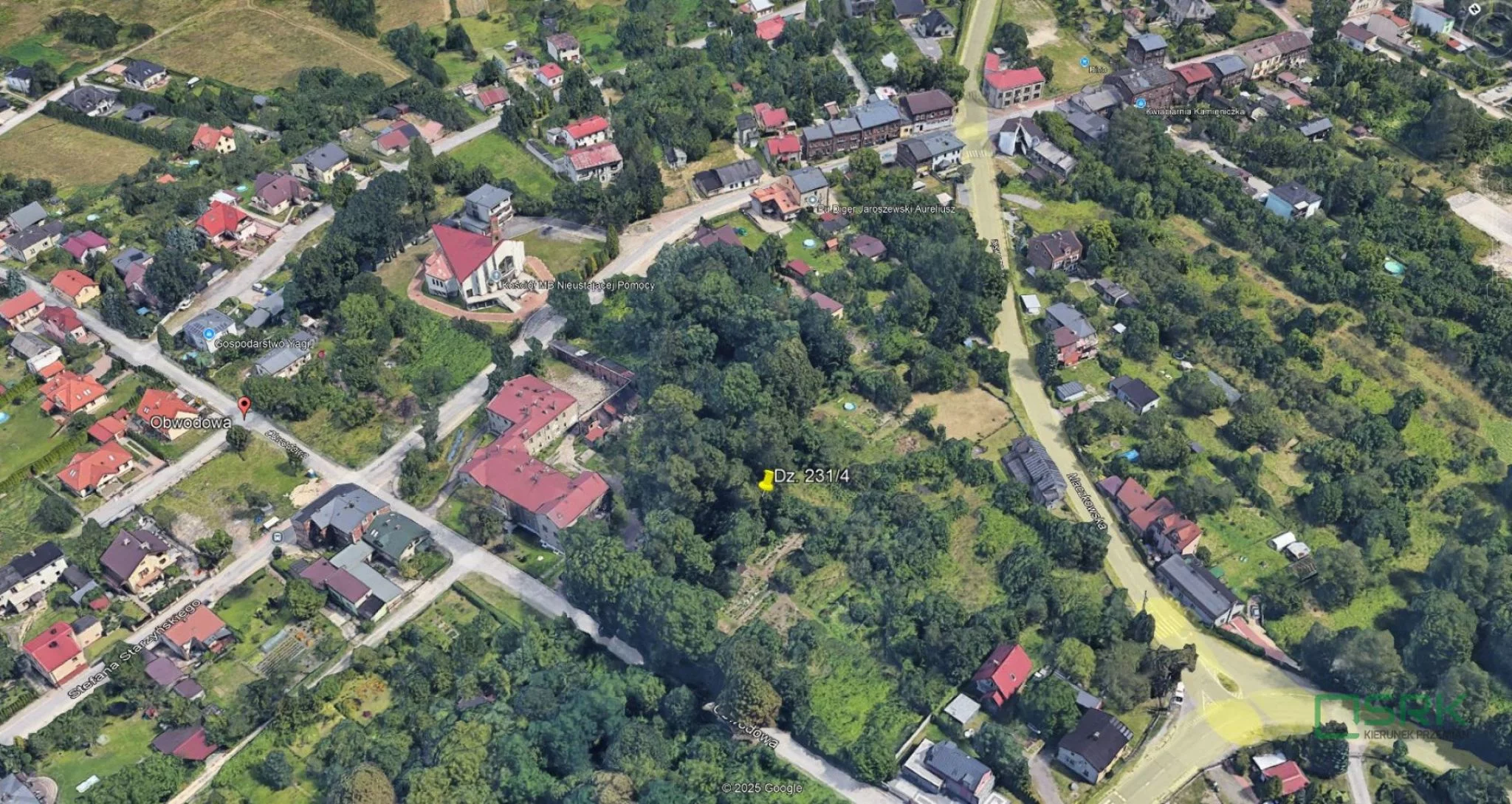 Działka 4 546,00 m², oferta nr , 4/13/09/2025, Sosnowiec, Ostrowy Górnicze, Ostrowy Górnicze, Obwodowa
