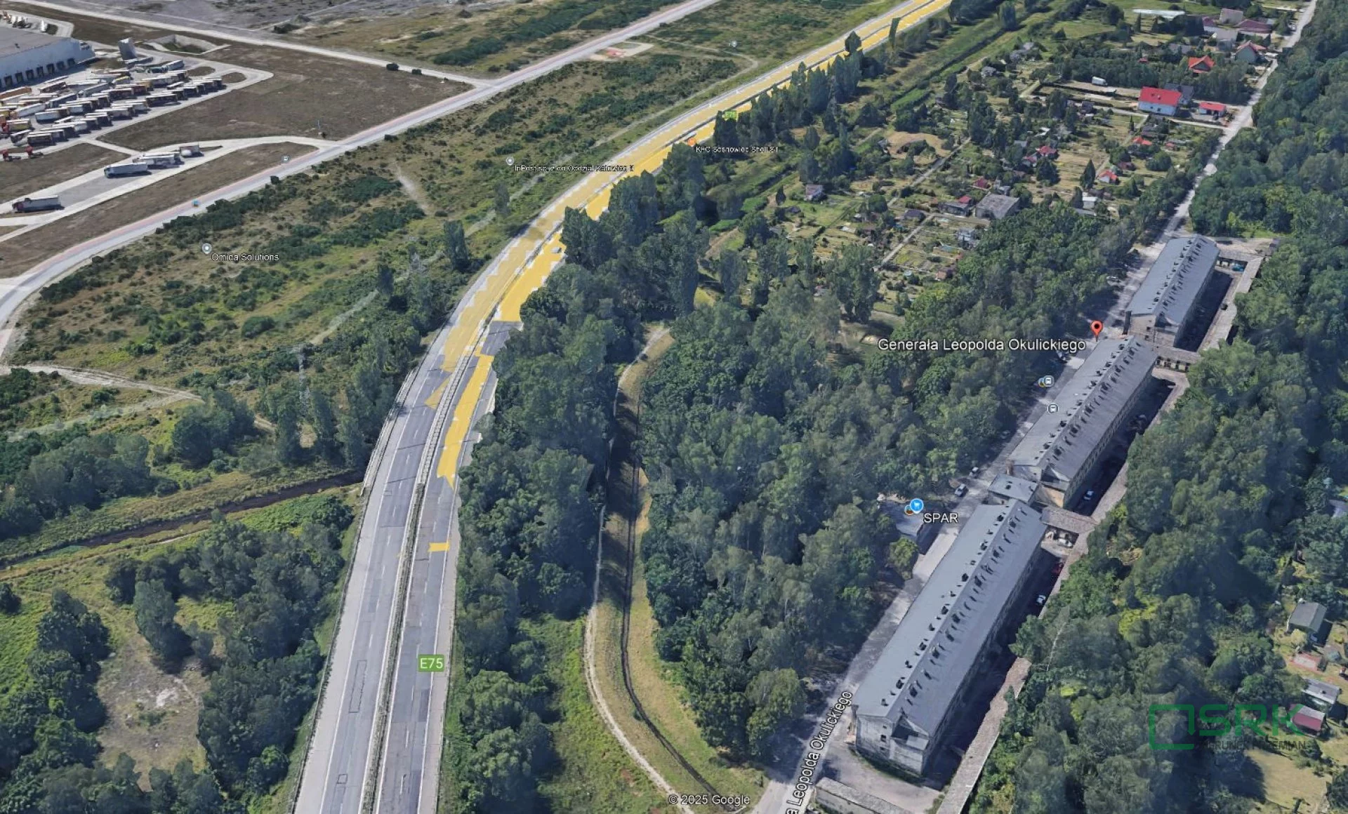 Działka 11 283,00 m², oferta nr , 230-128/2025, Sosnowiec, Okulickiego