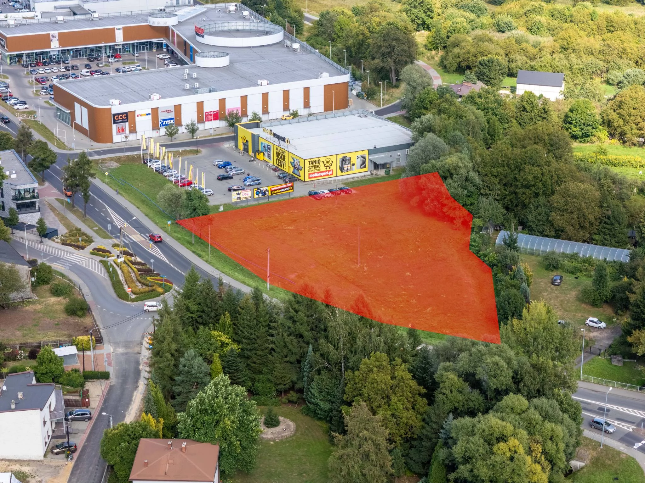 Działka 4 503,00 m², oferta nr , TTT-00001057, Oświęcim