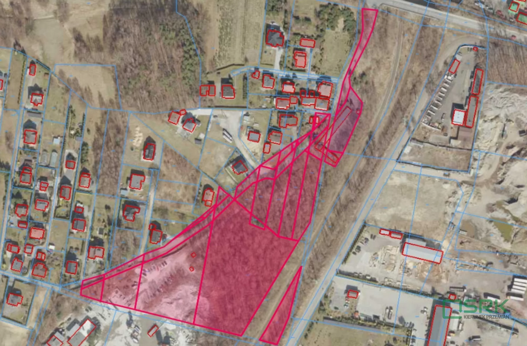 Działka 24 662,00 m², oferta nr , 4/6/10/2023, Jankowice, Piaskowa