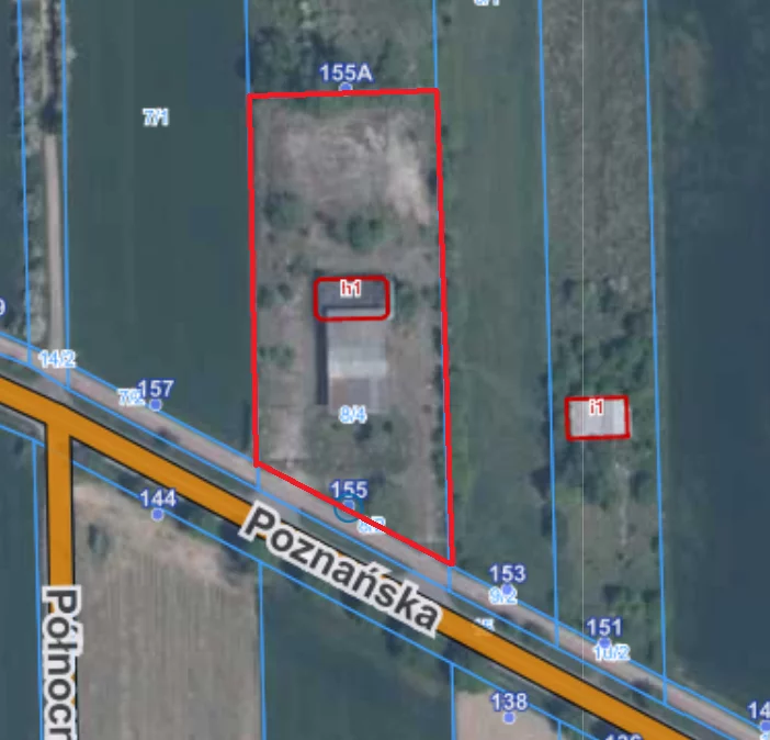 Działka 5 238,00 m², oferta nr , gc0001956, Kalisz, Poznańska 155
