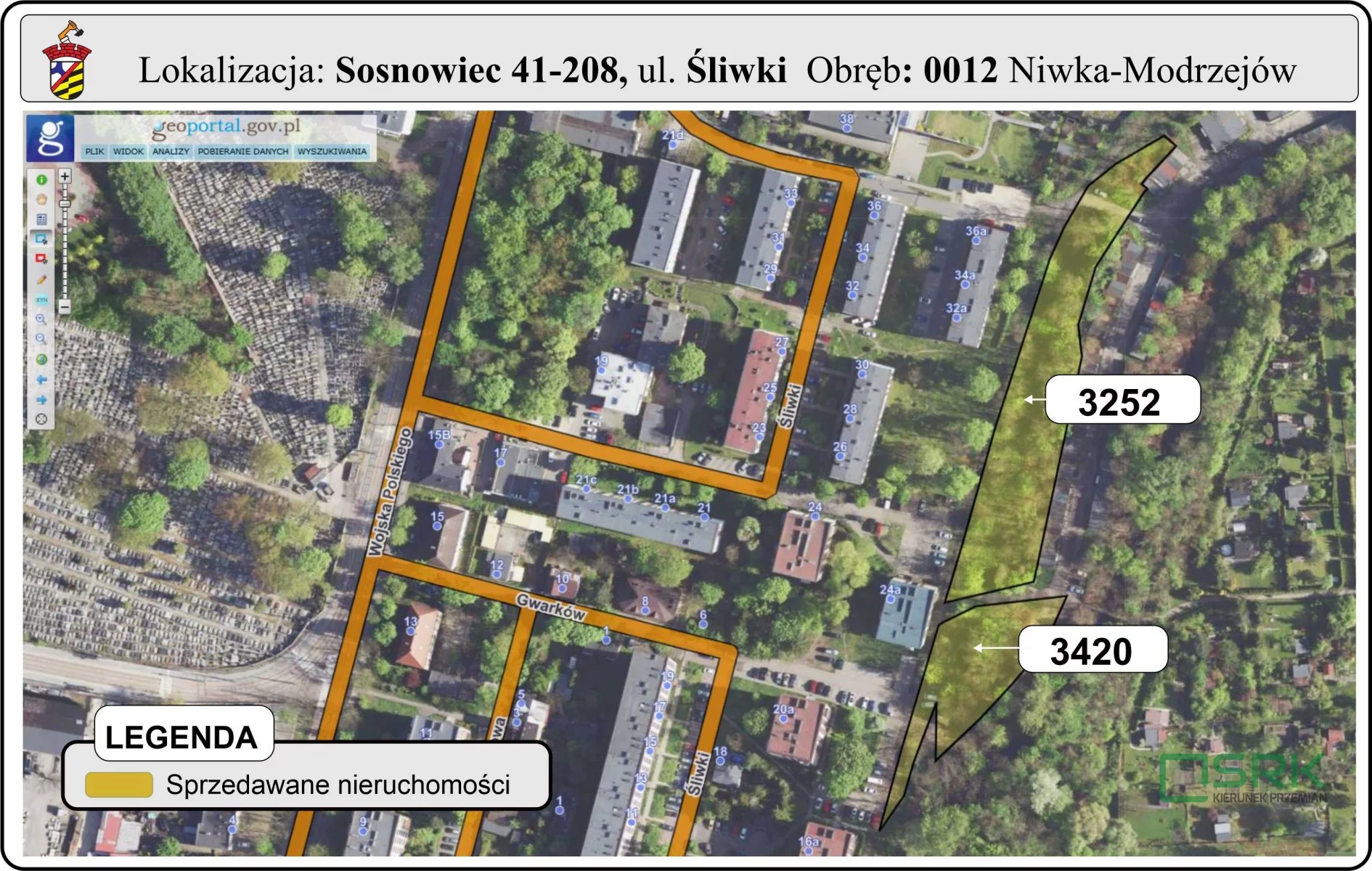 Apartamenty 230-125/2025 Sosnowiec Śliwki