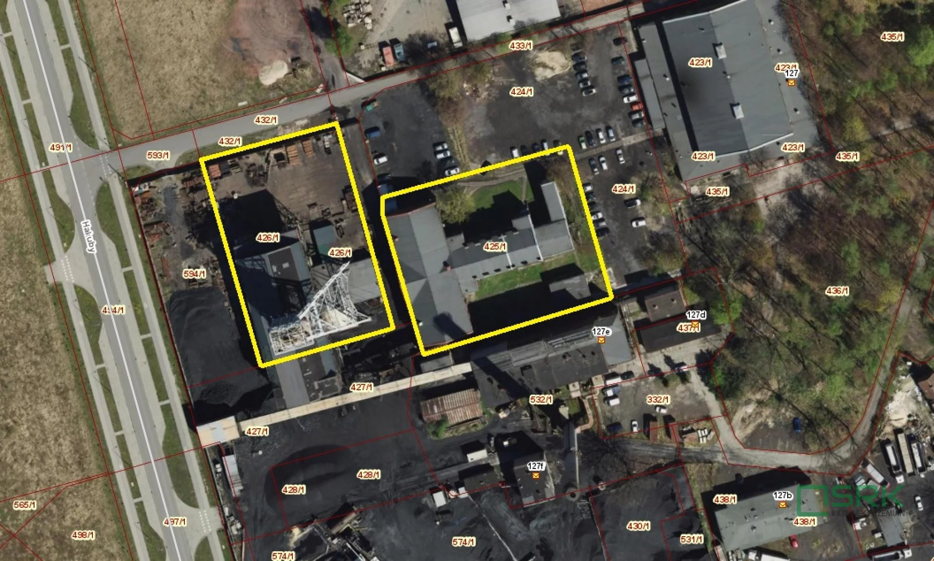 Działka 33 252,00 m², oferta nr , 6/1/10/2021, Bytom, Strzelców Bytomskich, Nałkowskiej