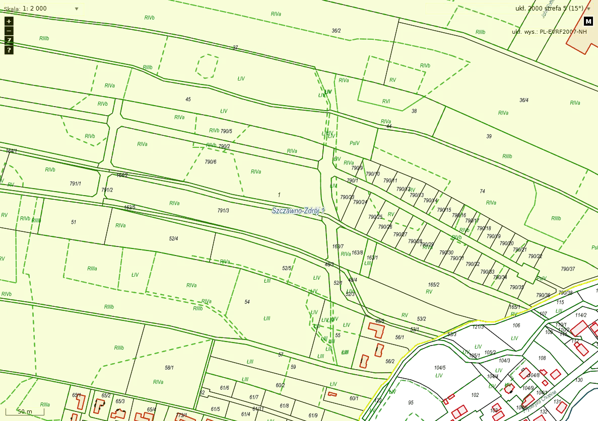 Działka 6 993,00 m², Szczawno-Zdrój, Sprzedaż