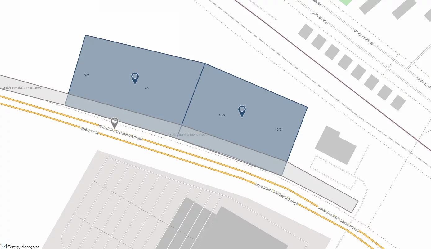 Działka 13 622,00 m², oferta nr , TTT-00000981, Szczawno-Zdrój