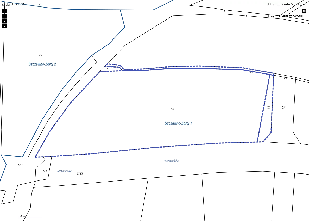 Działka 30 013,00 m², oferta nr , TTT-0001010, Szczawno-Zdrój