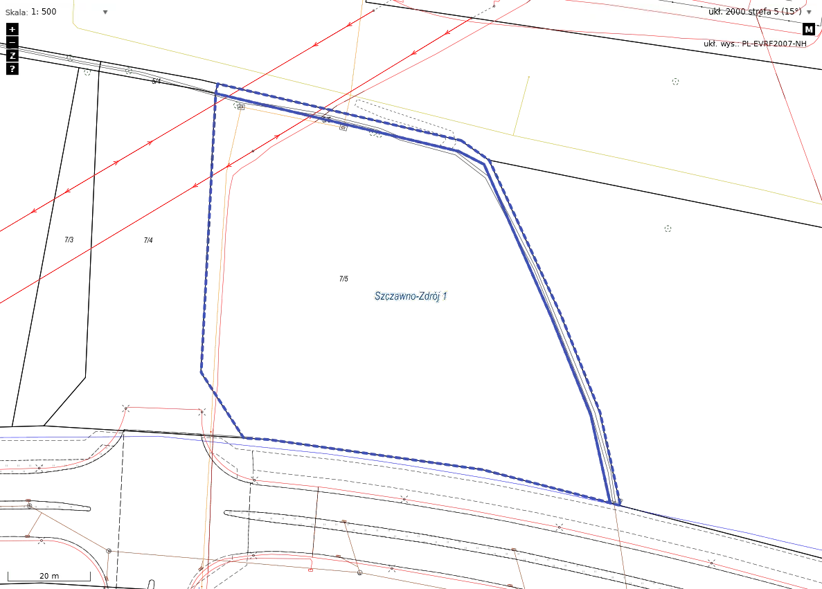 Działka 7 590,00 m², oferta nr , TTT-0001011, Szczawno-Zdrój