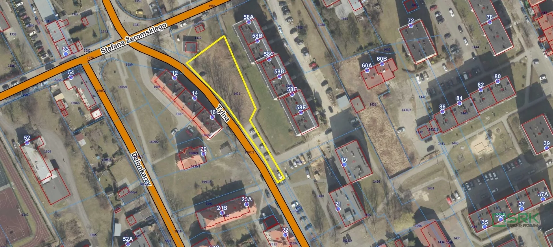 Apartamenty 4/45/02/2023 Gliwice Tylna