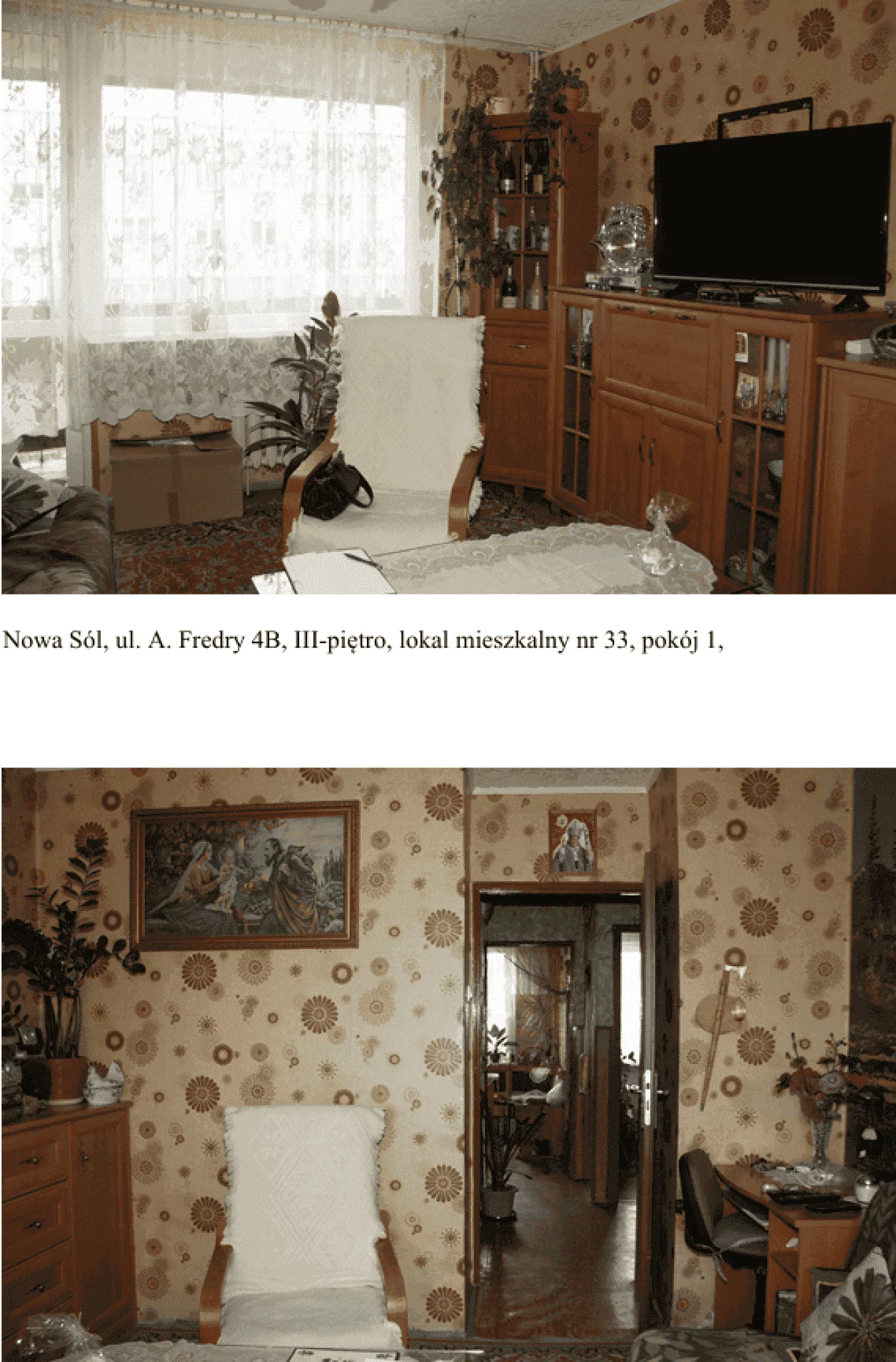 3 pokoje, mieszkanie 50,20 m², piętro 3, oferta nr , TTT-0001017, Nowa Sól, Fredry 4B