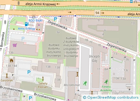 Lokalizacja inwestycji Incepti Gaj