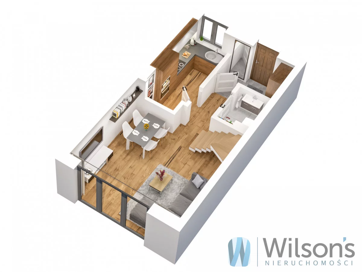 Dom 64,55 m², oferta nr , WIL504093, Pruszcz Gdański, Nszz Solidarność