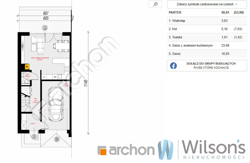 Dom 143,00 m², oferta nr , WIL810278, Łomianki, Bajkowy