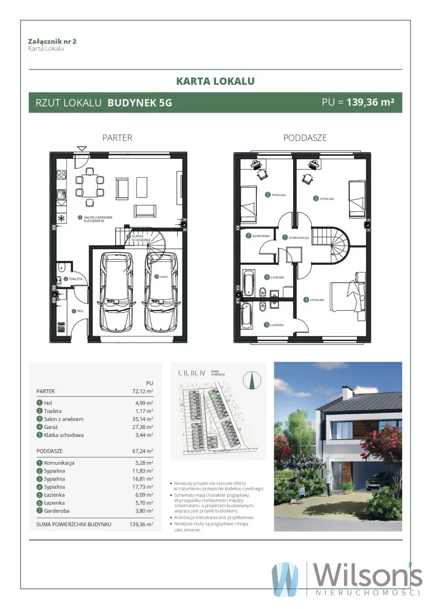 Dom 139,36 m², oferta nr , WIL223181, Banino, Bursztynowa