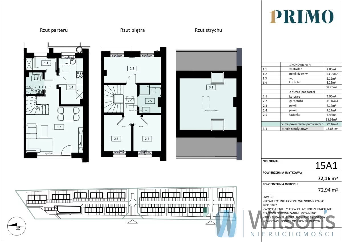 Dom 72,16 m², oferta nr , WIL314757, Pruszcz Gdański, Nszz Solidarność