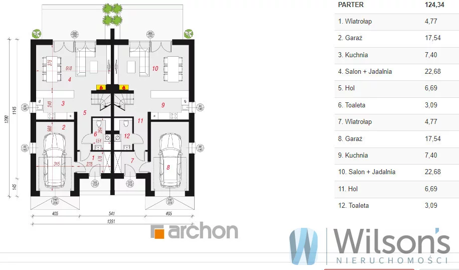 Dom i rezydencja 126,24 m², oferta nr , WIL582978, Łomianki, Dąbrowa Zachodnia