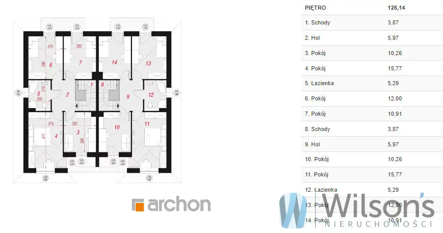 Dom i rezydencja 126,24 m², oferta nr , WIL582978, Łomianki, Dąbrowa Zachodnia