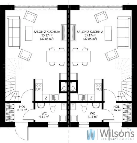 Dom 117,00 m², oferta nr , WIL782104, Łomianki, Dziekanów Leśny, Bajkowy