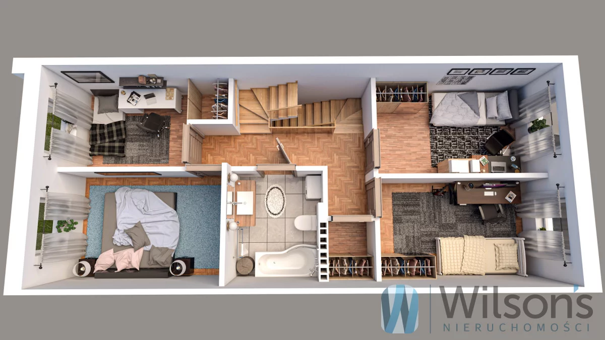 Dom 171,40 m², oferta nr , WIL287972, Marki, Pomarańczowa