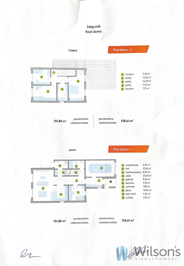 Dom i rezydencja 151,80 m², oferta nr , WIL548365, Falenty Duże, Rzeczna