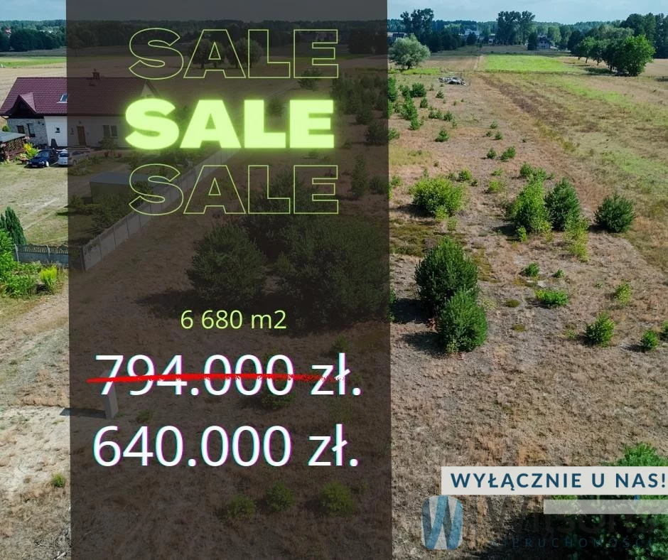 Działka 6 680,00 m², oferta nr , WIL971442, Cygów, Brzozowa