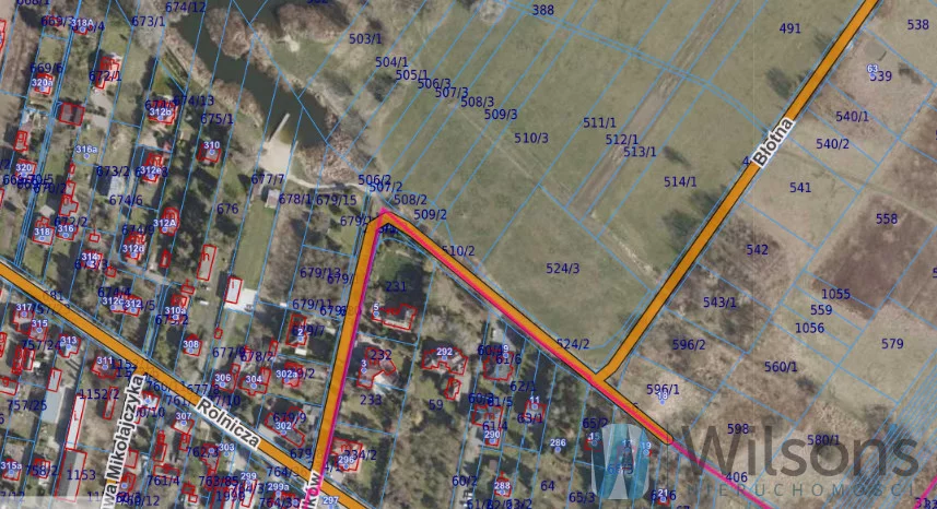 Działka 1 800,00 m², oferta nr , WIL785624, Łomianki, Dziekanów Polski