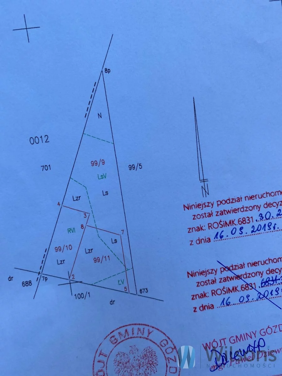 Działka 1 322,00 m², oferta nr , WIL447344, Niemianowice