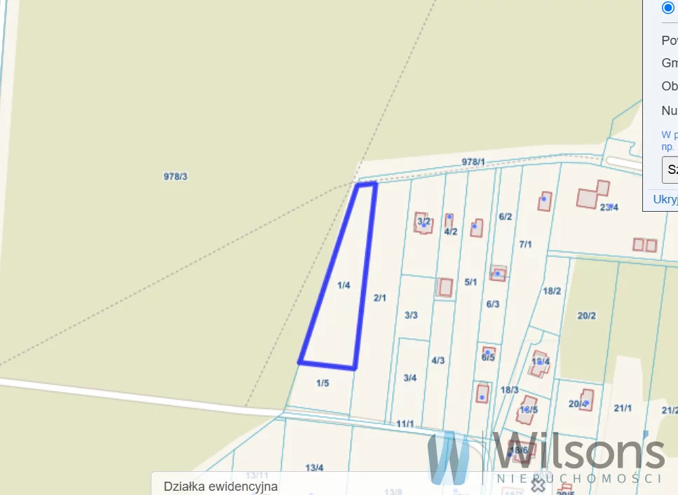 Działka 3 726,00 m², oferta nr , WIL234331, Leszno, Polna