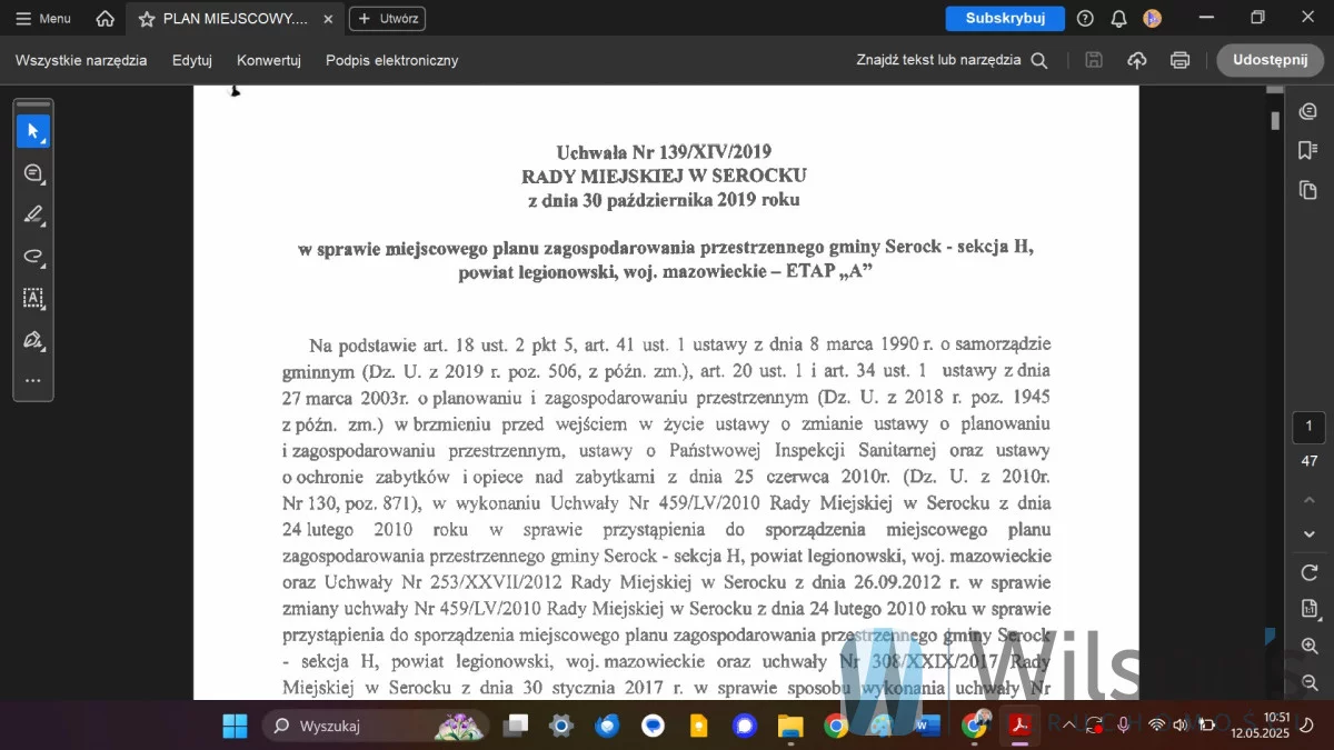 Działka 900,00 m², oferta nr , WIL123187, Kania Nowa, Popowska
