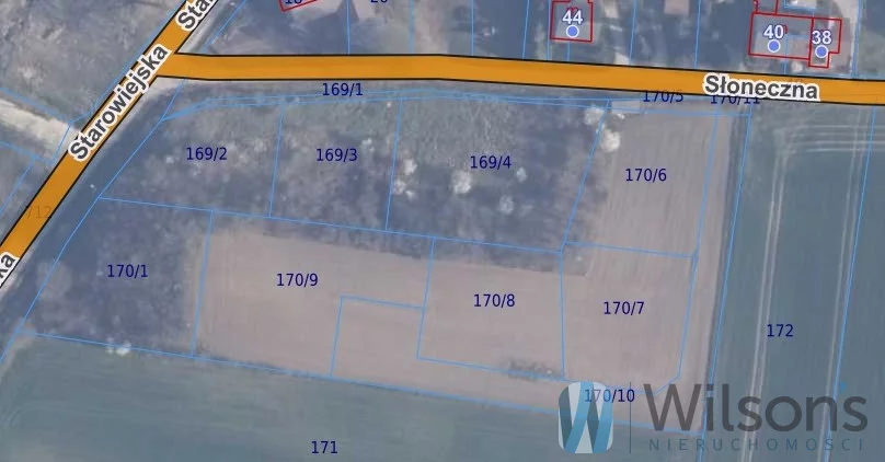 Działka 1 580,00 m², oferta nr , WIL708338, Mieroszyno, Słoneczna